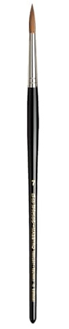 Da Vinci 10 Series Tobolsky-Kolinsky Sable Water Colour Brush, Bristle, Red, 22.5 x 0.44 x 30 cm