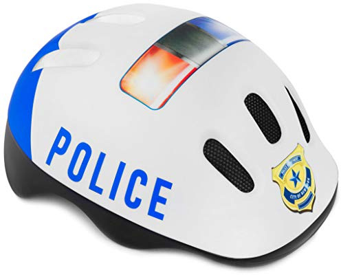 KIDS Childrens Boys Cycle Safety Helmet Bike Bicycle Skating POLICE
