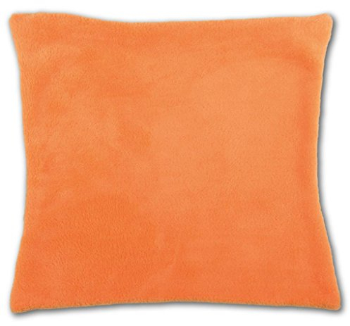 Bestlivings Kissenhülle Kuschel 50 x 50, Auswahl: orange - apricot ohne Füllung