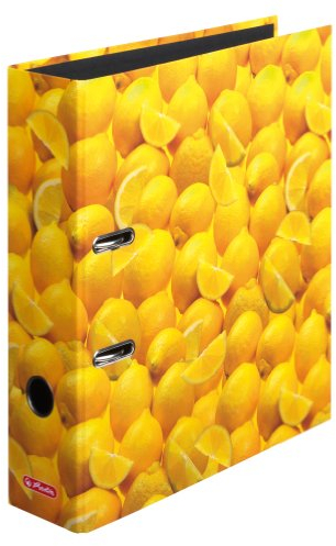 Ordner maX.file A4 8cm Zitronen