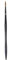 Winsor & Newton Artists Pinceau Aquarelle Martre Kolinsky Rond Pointe N°5