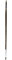 Winsor & Newton 5502004 Monarch Brush - Flat Brush No. 4-5.8 mm, Professional Synthetic Hair Brush for Oil or Acrylic Paints