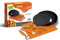 Guardini Scatola Regalo-Crostata, 1 Crostata fondo removibile 28cm in Acciaio nero+1tappetino silicone+1rullo+1rotella tagliapasta+1pennello+3tagliapasta