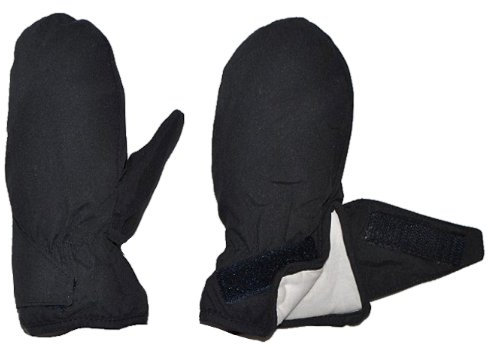 alles-meine.de GmbH Handschuhe mit langem Schaft + Klettverschluß dunkelblau - Größe: 2 bis 3 Jahre - wasserdicht Thinsulate Thermo gefüttert Thermohandschuh - Fausthandschuh Han..