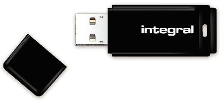 Integral 16GB Black USB 2.0 Memory Flash Drive
