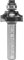 ENT 09804 Viertelstabfräser HW, Schaft (S) 8 mm, Durchmesser (D) 20,7 mm, NL 9,5 mm, R 4 mm, SL 32 mm, mit Kugellager
