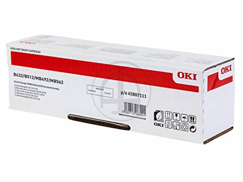 OKI original - OKI MB 562 dnw (45807111) - Toner schwarz - 12.000 Seiten