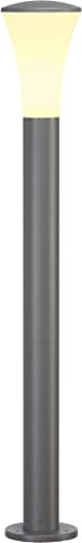 SLV LED Außenleuchte ALPA CONE | Design Außen-Standleuchte, stilvolle Außenbeleuchtung | Outdoor LED WegLeuchte, Pollerleuchte, Weg-Beleuchtung, Garten-Lampe, Gartenbeleuchtung | E27, max 24W