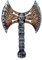 Bristol Novelty BA955 Wikinger Skull Axt, Herren, One Size