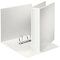 Esselte 49742 Ringbuch Präsentation, mit Taschen, A4, PP, 2 Ringe, 50 mm, weiß