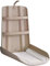 Nathi Cambiador de Madera Natural Pared Bybo Diseño