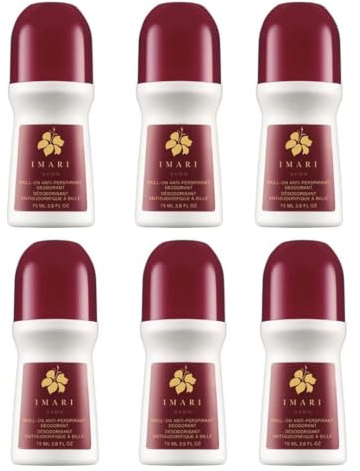 AVON Imari Roll-On Antiperspirant Deodorant - 2.6 oz - 6 pack