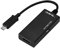 OcioDual MHL Micro USB 5 Polig Male auf HDTV Female Adapter Konverter Kabel Schwarz fur Handy Tablet Smartphones TV HDTV Converter Cable