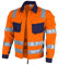 Qualitex Warnschutz-Jacke PRO MG 245 - orange/marine - Größe: 4XL