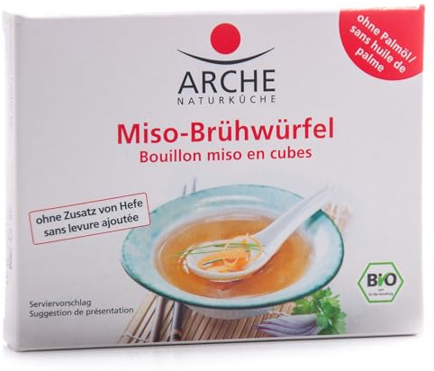 Arche Naturküche Bio Miso-Brühwürfel, 6 x 10 g