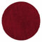 Carpetsale24 Shaggy Hochflor Teppich, 160 cm Rund, Rot, weich, flauschig, modern, einfarbig, Für Wohnzimmer oder Schlafzimmer, für Wohnzimmer Schlafzimmer Flur