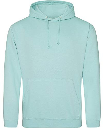AWDis Men's College Hoodie, Green (Peppermint), XX-Large