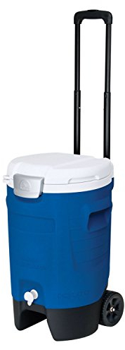 IGLOO Sport 5 Gallon Roller, Dispensador De Bebidas Aislado Outdoor, Azul (Blue), 18 9 Litros
