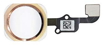OnlyTech - Homebutton mit Flexkabel Gold kompatibel mit iPhone 6 / iPhone 6 Plus