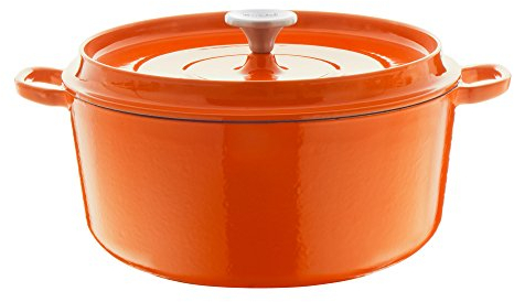 Berndes Bräter, Gusseisen, Orange, 28 cm