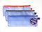 Tuff Bag Pencil Case Zip Bag Wallet Clear Document Folder File See Through Zipper Pouch Reinforced Plastic Money Bags (Pencil Case Size - 13cm x 33cm - 3 Wallets)
