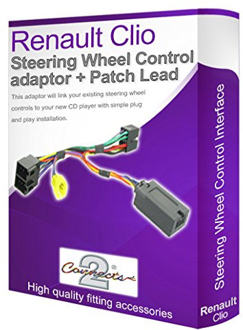 Clio car radio lead adapter, Connect your Steering Wheel stalk controls