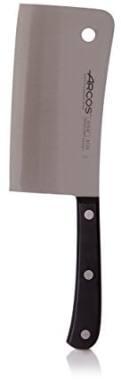 Arcos Europa, Macheta, Acero Inoxidable Nitrum 140 mm, Mango POM Color Negro