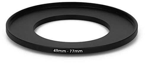 49 mm - 77 mm Filter Adapter Step-Up Adapter Filteradapter Step Up 49-77