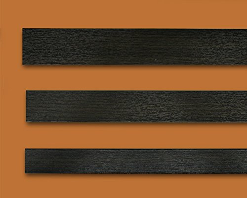 Fensterleiste Eiche Dunkel 40 mm breit 6m lang Flachleiste Abdeckleiste Dekor Leiste farbig