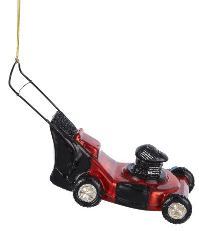Kurt Adler Noble Gems Rasenmäher, Christbaumschmuck aus Glas, 13,34 cm