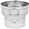 UTILFER Riduzioni Aumenti Inox Aisi 304 6 Dc - Canne Fumarie Tubi - 150F-80M