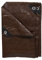 Stansport Rip Stop Tarp – 2,4 m x 3 m – Braun – Standard Duty, Einheitsgröße