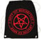 Rucksack Tasche Gott ist beschäftigt Gothic Black Metal Bag in vielen Farben