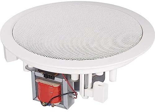 Renkforce CL-130RT ELA-Einbaulautsprecher 45 W 100 V Weiß 1 St.
