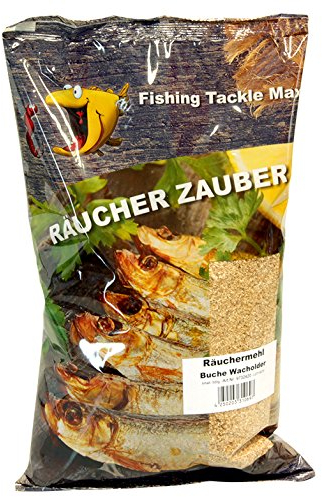 Räuchermehl Buche mit Wacholder - 500g - FTM - Fishing Tackle Max