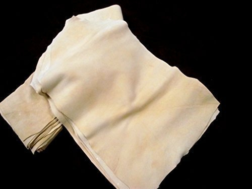 Peau de chamois, véritable peau de chamois en pratique dimensions : env. 55 x 39 cm en frenchcut