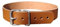 Leder Befestigungsriemen mit Rollschnalle, Fixierriemen, Lederriemen, Schnalle, Farbe:cognac, Größe:1.5cm breit x 80cm lang