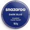 Snazaroo - Pintura facial y corporal, 18ml, color azul oscuro, profesional a base de agua, pastilla de aquacolor individual para adultos, niños y efectos especiales