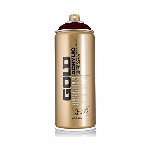 Montana GOLD Spray Paint 400ml, Wine Red