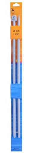 Pony Single Ended Classic Knitting Pins - 35Cm x 7.00mm