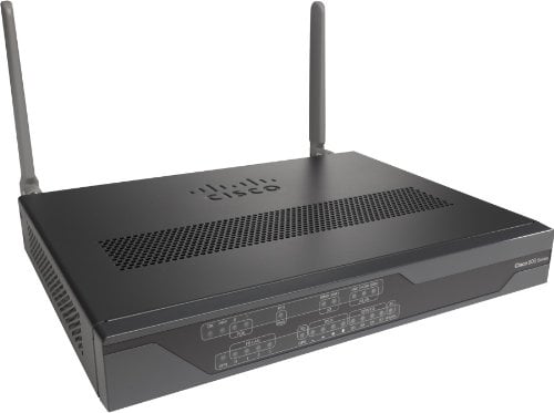 Cisco 887 ADSL2+ Wi-Fi Ethernet LAN Dual-band Black - wireless routers (802.11a, 802.11b, 802.11g, 802.11n, Dual band, 10/100Base-T(X), Ethernet (RJ-45), ADSL2+, EDGE, GPRS, HSPA, HSPA+, UMTS)