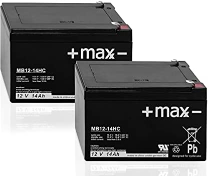 Akku kompatibel Pedelec Zokes 660 24V 2x 12V 14Ah AGM Blei Accu wartungsfrei