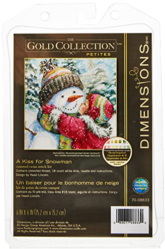 DIMENSIONS 70-08833 A KISS for Snowman, White