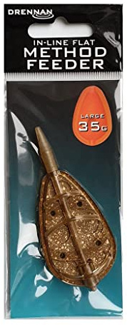 Drennan In-Line Flat Method Feeder (Large 35g)