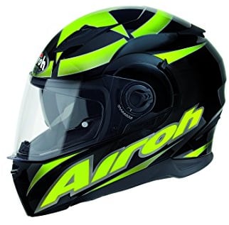 Airoh Motorrad Helm Bewegung, Gelb (Shot Yellow), 58-M
