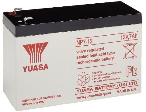 Batterie d'origine pour plomb yuasa NP7–12