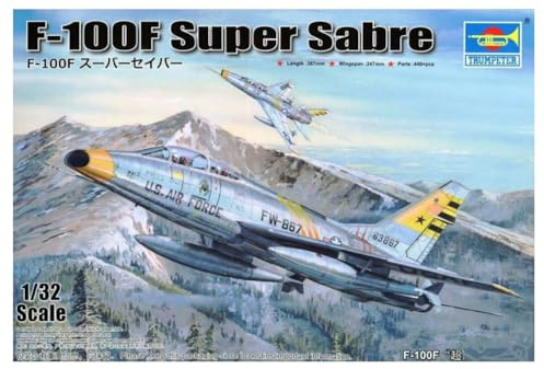 Trumpeter 1:32 - North -American F-100F Super Sabre