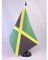 AZ FLAG - Tischflagge Jamaika - 21x14 cm - Jamaikanische Tischfahne 14 x 21 Cm - Flaggen