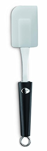 Ausonia - Spatola per dolci paletta da dolci in silicone con manico in gomma antiscivolo
