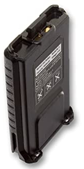 vhbw batteria compatibile con Baofeng UV-5R, UV-5RE, UV-5RA radio - Sostituisce BL-5 (1800mAh, 7,4V, Li-Ion)